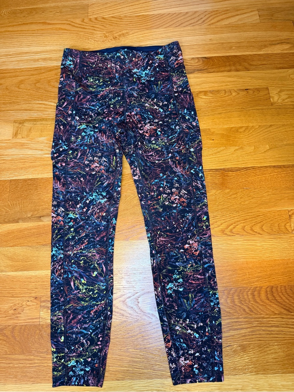 Lululemon Align Pant II 25” Foliage Overlay Multi Size 8
